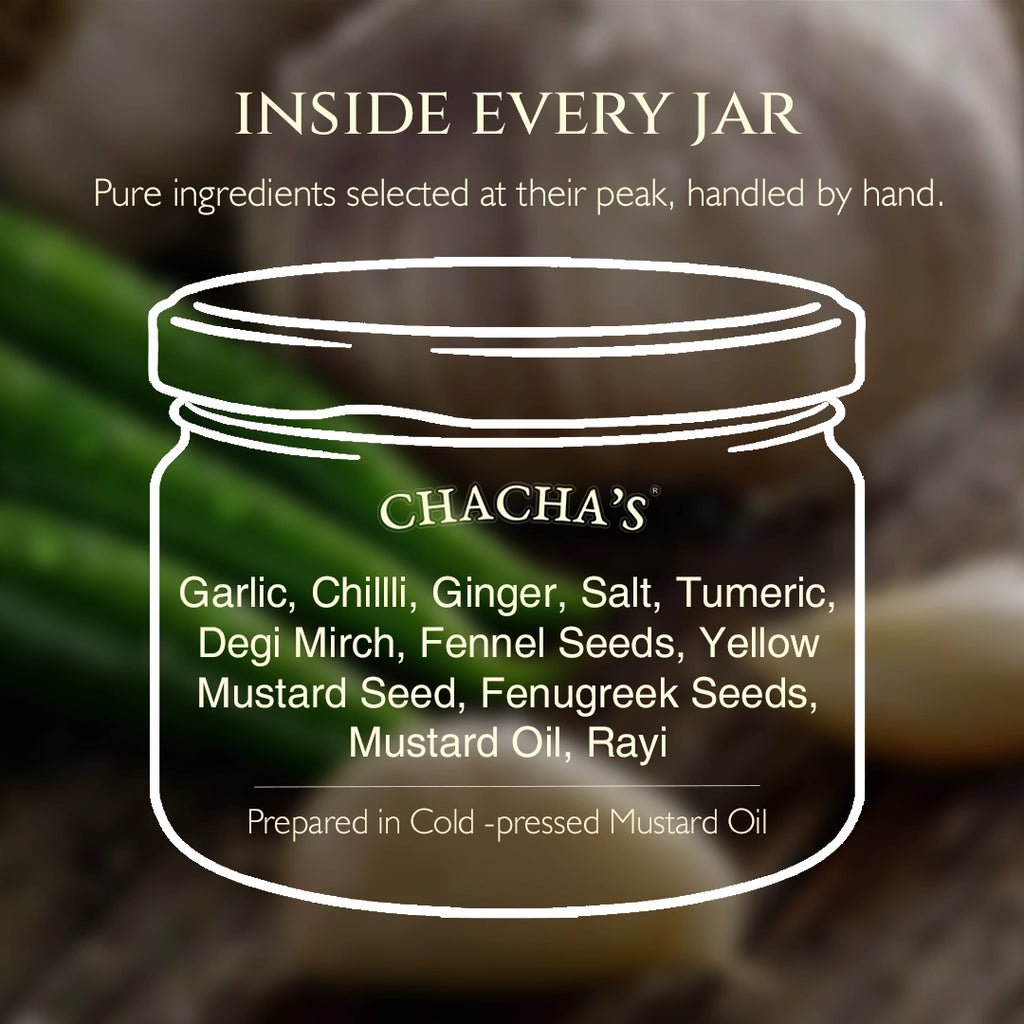 Chacha's Lehsuni Hari Mirch Tadka