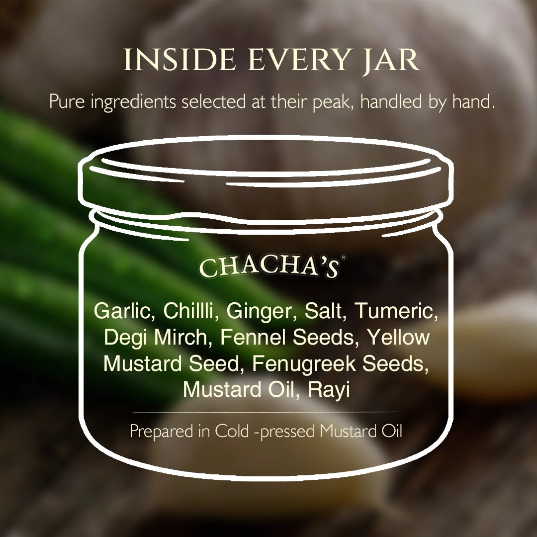 Chacha's Lehsuni Hari Mirch Tadka