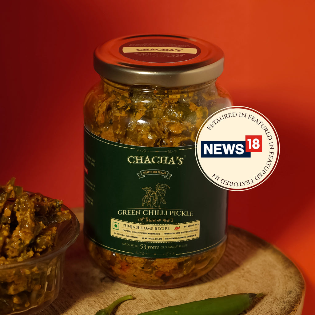 Chacha's Green Chilli Pickle