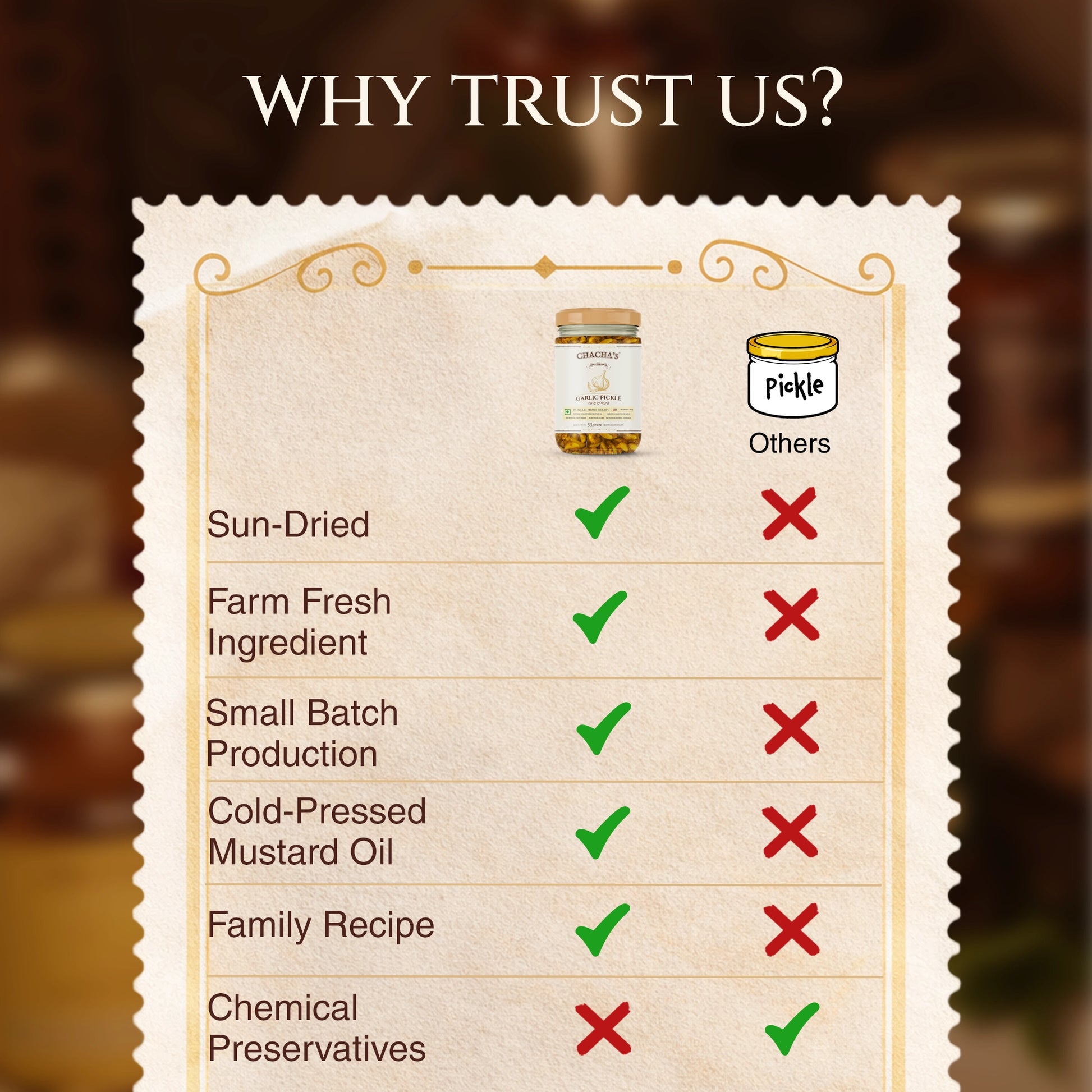 Chacha's Garlic Pickle