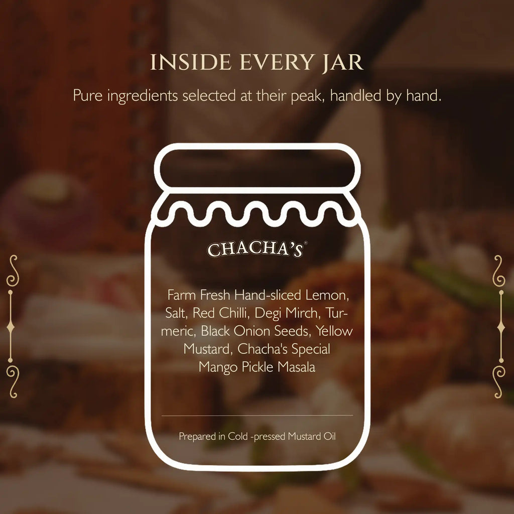 Chacha's Lemon Pickle