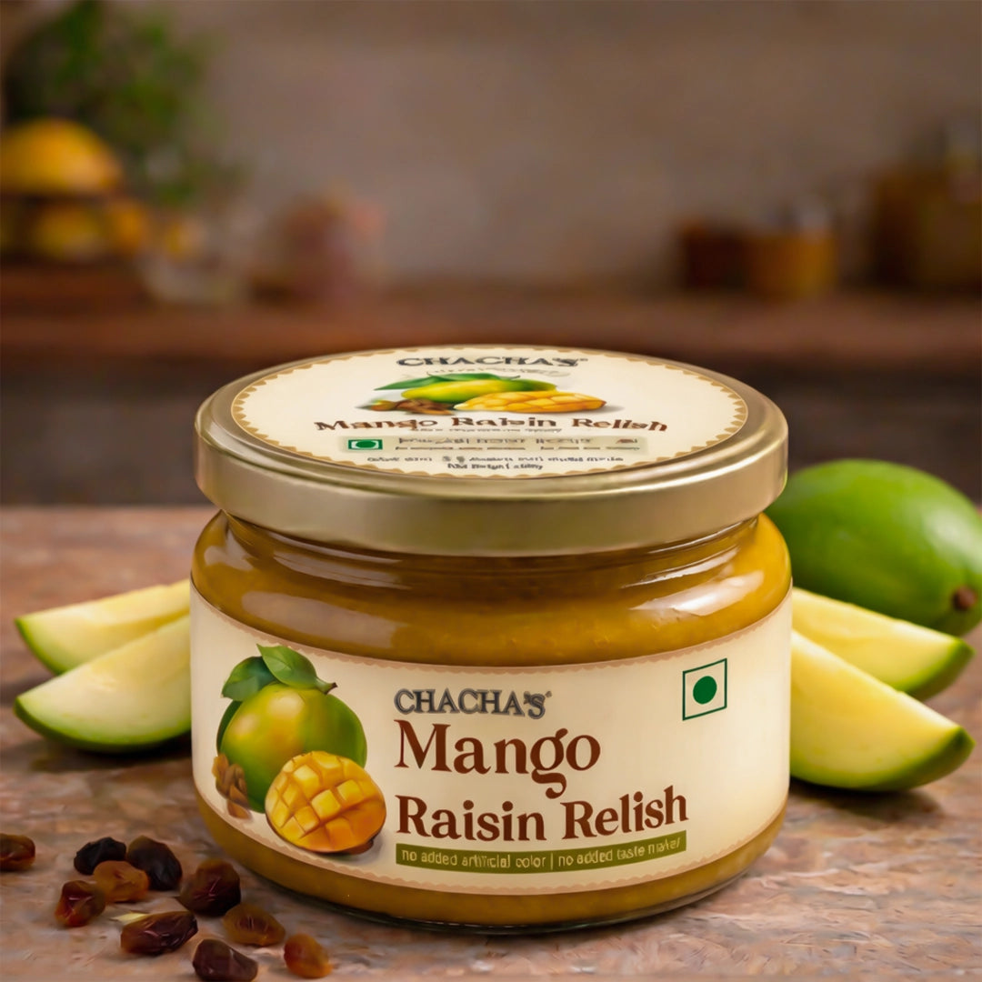 Chacha's Mango Raisin Relish