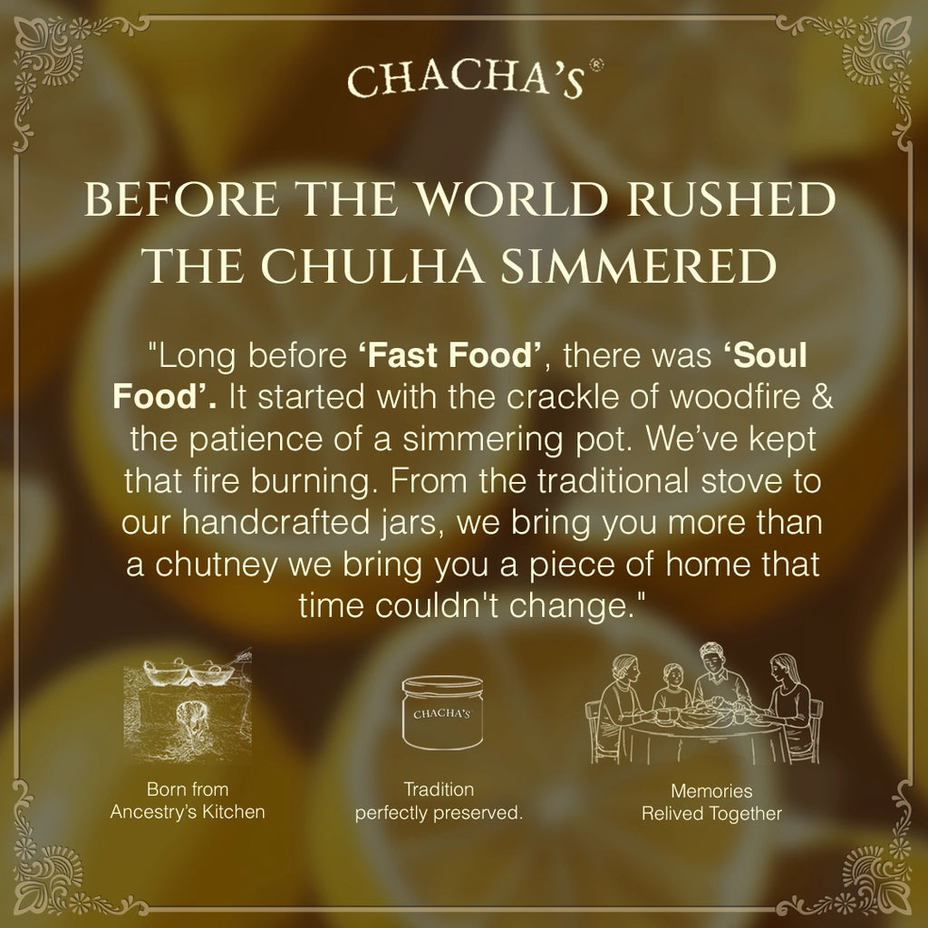 Chacha's Jaggery Infused Lemon Raisin Relish