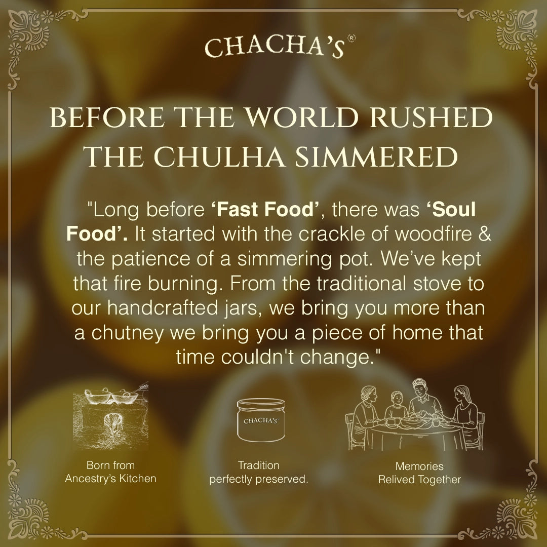 Chacha's Jaggery Infused Lemon Raisin Relish